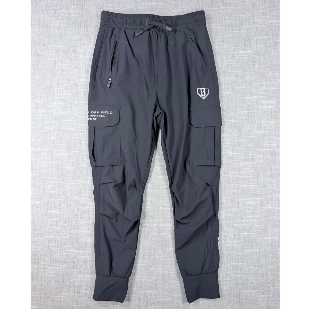 Baseball 101 BL101 Off Field Training Apparel Pro Series Joggers Gray Youth L